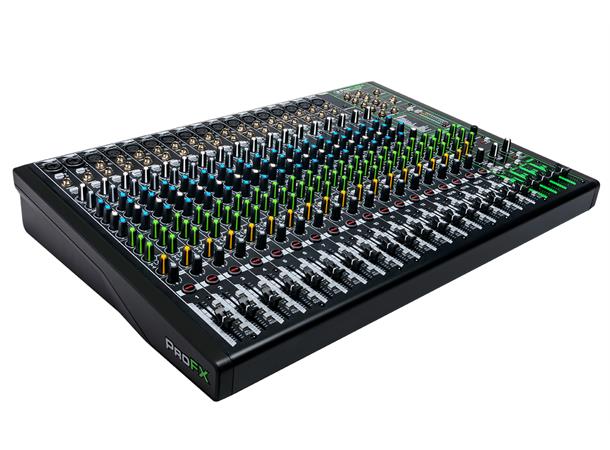 Mackie ProFX22v3 Mackie 22 Channel 4-bus Professional Effects Mixer w